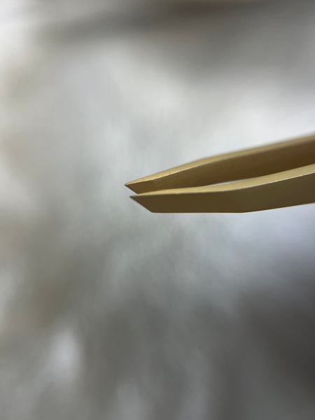 Precision Pro  Gold Matte Eyebrow Tweezer Set